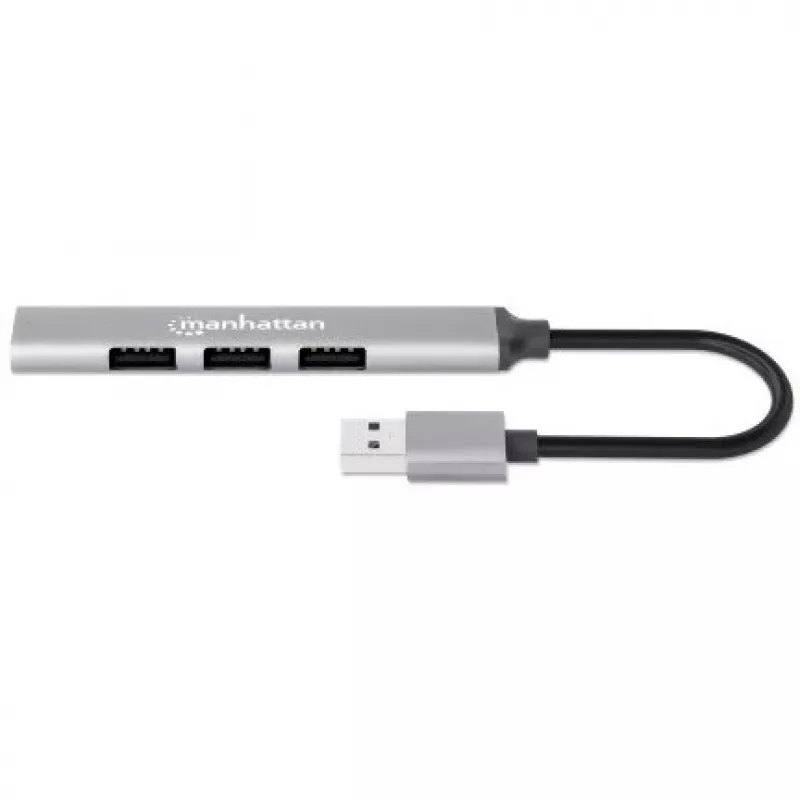 Manhattan USB-A 4-portový hub, 4x USB-A porty (1x 5 Gbps USB 3.2 Gen1…