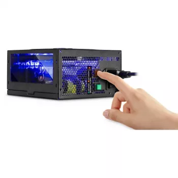 Inter-Tech Argus RGB-600W II napájací zdroj 20+4 Pin ATX ATX čierny
