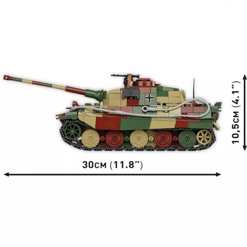 Stavebnica COBI Panzer VI Ausf. B Königstiger 802 dielov