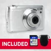 Agfa Photo DC8200 strieborný + puzdro + SD karta 16 GB