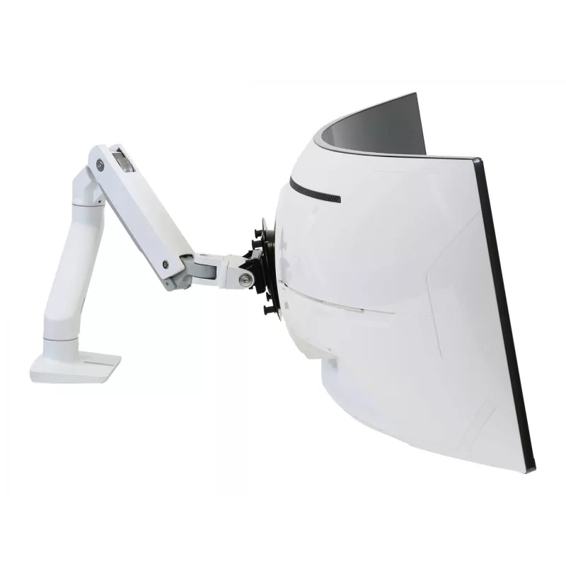 Ergotron HX Heavy-Duty výkonný náklonový a otočný kĺb 98-540-216, do 49", biely