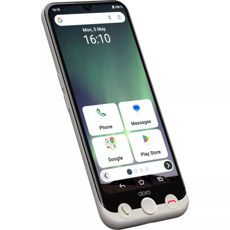 Doro Aurora A30 smartfón pre seniorov, 6,1 palca, 128GB, Bone