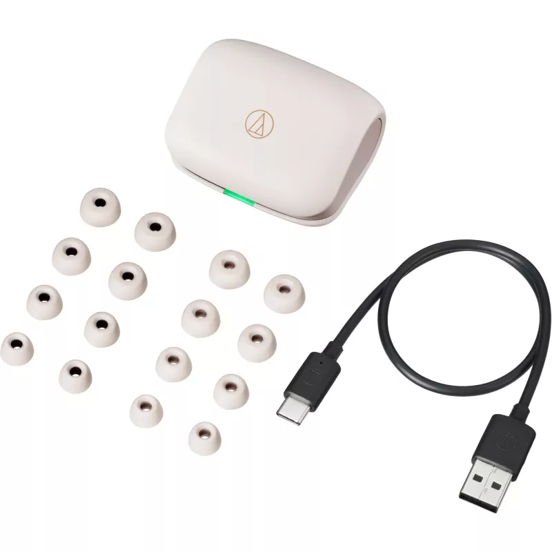 AUDIO-TECHNICA BEZDRÔTOVÉ SLÚCHADLÁ ATH-TWX7 BIELA