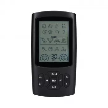 TENS/EMS elektrostimulátor Extralink Vital+ Essential — 2 režimy, 20 intenzít