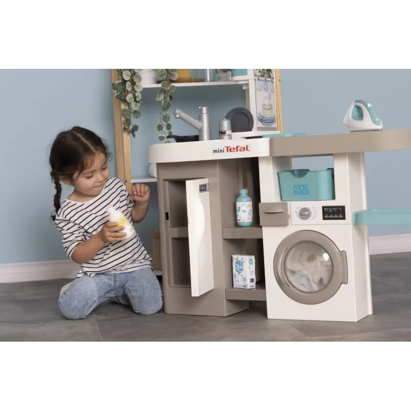 Smoby 311050 detská kuchynka s pracím priestorom a príslušenstvom