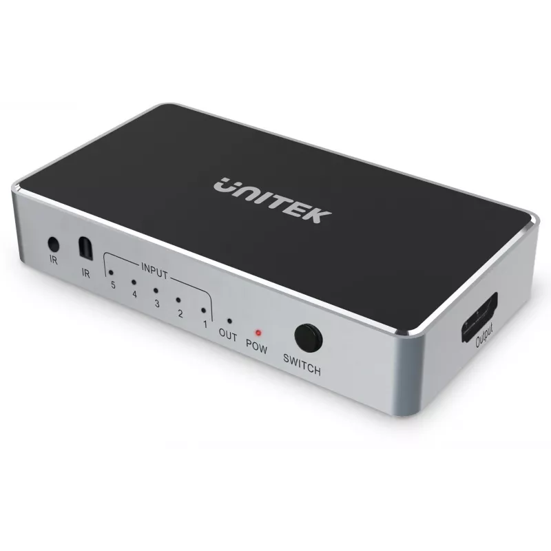 HDMI video prepínač Unitech V1110A 4K 1.4b 5V 1A