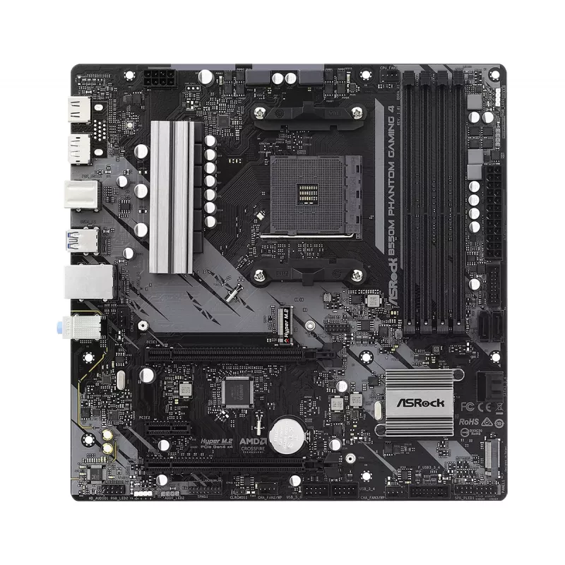 Základná doska ASRock B550M Phantom Gaming 4 AMD B550 Socket AM4 micro ATX