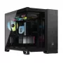 PC skriňa Corsair CC-9011287-WW Midi-Tower hliník, čierna
