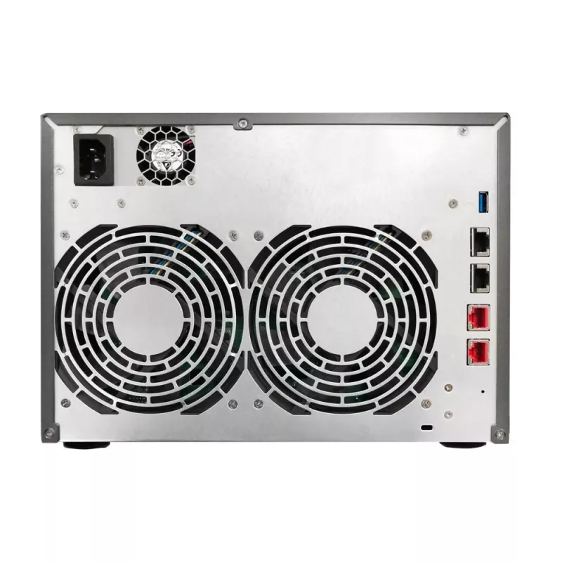Asustor Lockerstor 10 AS6510T NAS tower Intel Atom® C3538 8 GB DDR4 0 TB ADM čierna