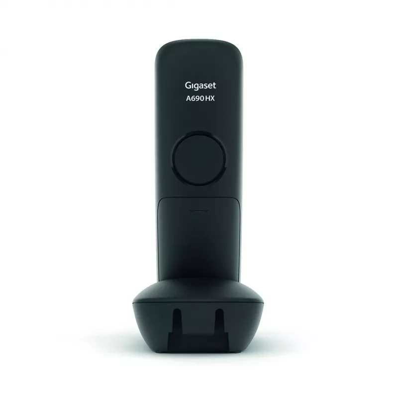 Gigaset A690HX analógový/DECT telefón identifikácia volajúceho čierny, strieborný