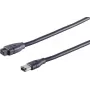 FireWire kábel ShiverPeaks 77321 – 9-pólový IEEE 1394b konektor, vysokorýchlostné dátové spojenie