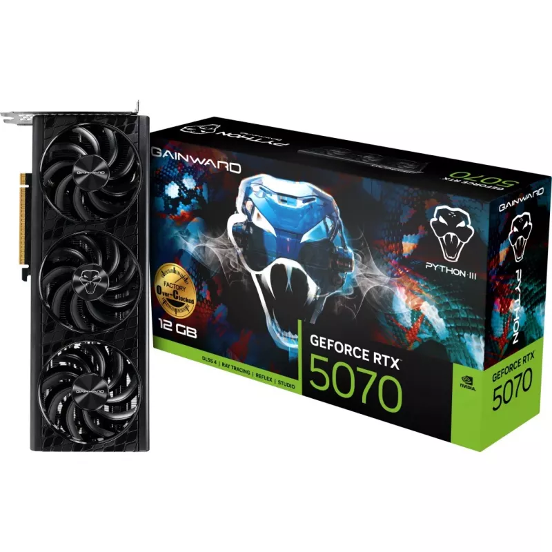 Grafická karta Gainward GeForce RTX 5070 12 GB GDDR7