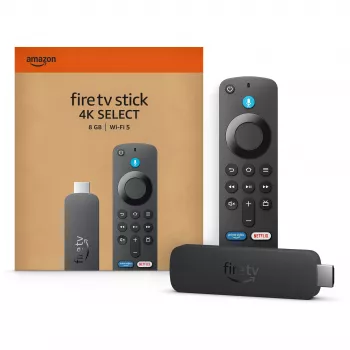 Amazon Fire TV Stick 4K Select začnite streamovať v 4K, tisíce filmov a seriálov a bezplatná live TV