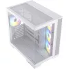 PC skriňa Silentware View A-RGB White VIEWWHITE — Mid-Tower s A-RGB osvetlením, biele prevedenie