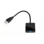 Adaptér iBox IAHV01 HDMI na VGA, čierny