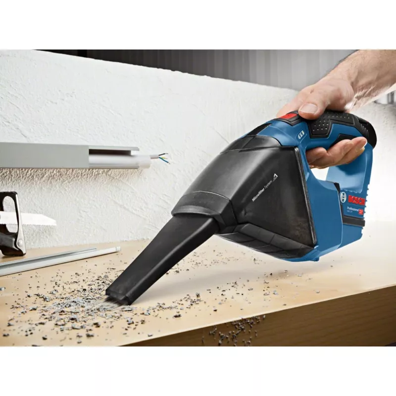 Bosch GAS 10,8 V-LI ručný vysávač modrá bez vrecka