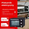 Elektrická kompaktná stolová rúra Adler AD 6026 – objem 48 l, 1800 W, voľne stojaca, mechanický časovač