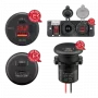 RAM Mounts Zabudovaná nabíjačka Bare Wire Ends USB-A/USB-C (560001)