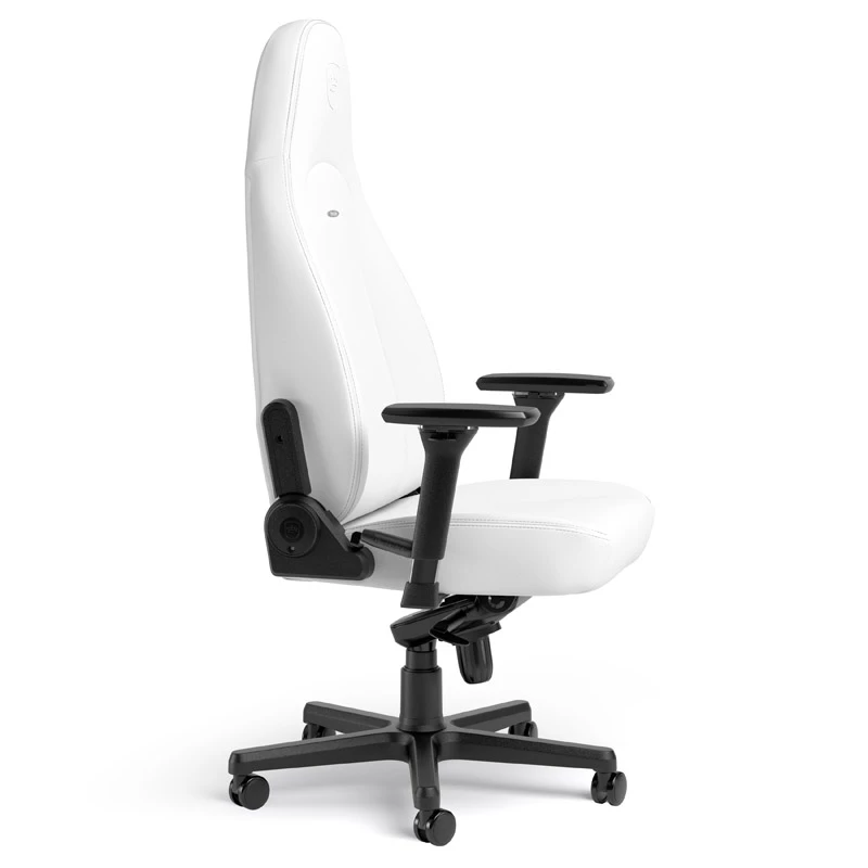 Kancelárska stolička noblechairs NBL-ICN-PU-WED čalúnené sedadlo čalúnené operadlo biela