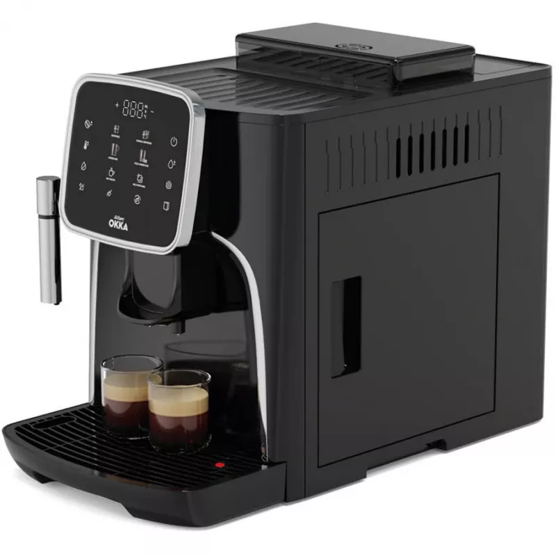 Plnoautomatický espresovač Arzum Okka Espresso Pro, čierny/chróm, 1450 W
