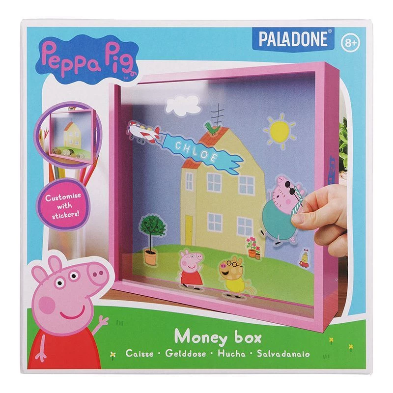 Pokladnička Paladone Peppa Pig dizajn rámu PP12785PP – detská pokladnička