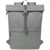Mestský batoh Rivacase Gremio sivý polyester rPET 280x135x430mm