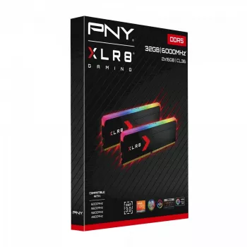 Pamäť RAM PNY XLR8 Gaming EPIC-X RGB 32GB (2x16GB) DDR5 6000MHz XLR8 Gaming EPIC-X RGB CL36