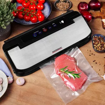 Gastroback Design Basic vákuovačka 800 mbar čierna nehrdzavejúca oceľ