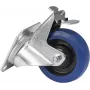 Transportné koliesko Roadinger RD-100B 100 mm modré s brzdou