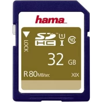 Hama pamäťová karta 32 GB SDHC UHS-I Class 10 00124135