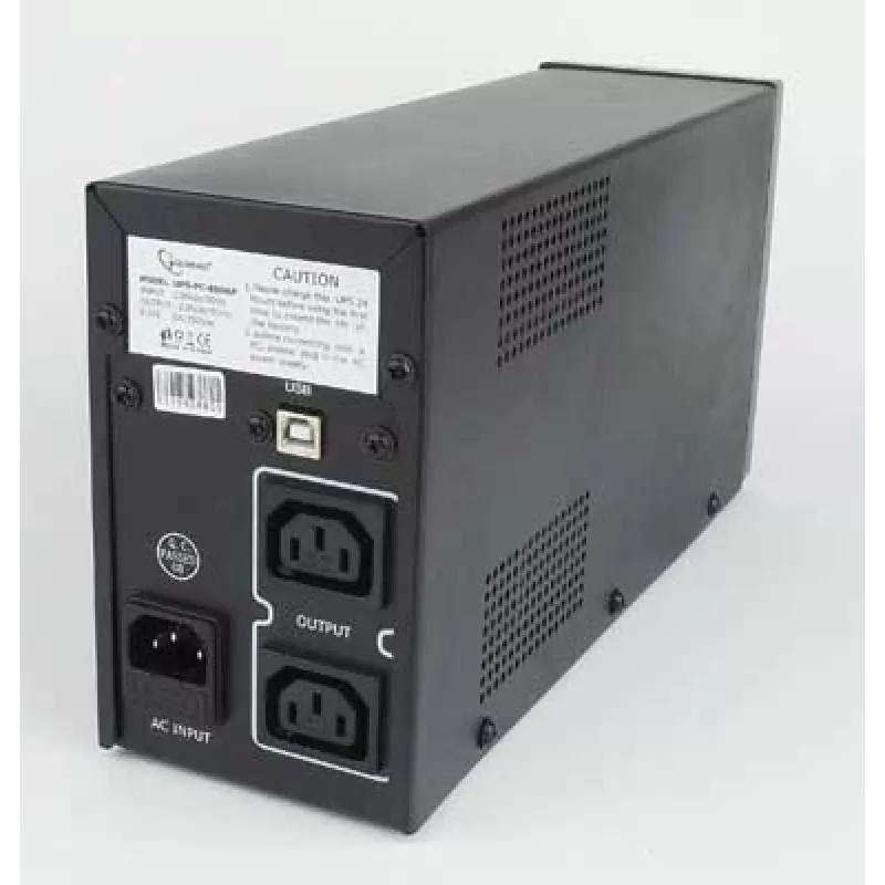 Gembird UPS-PC-850AP neprerušiteľné napájanie (UPS) Line-Interactive 0,85 kVA 520 W 4 AC výstupy