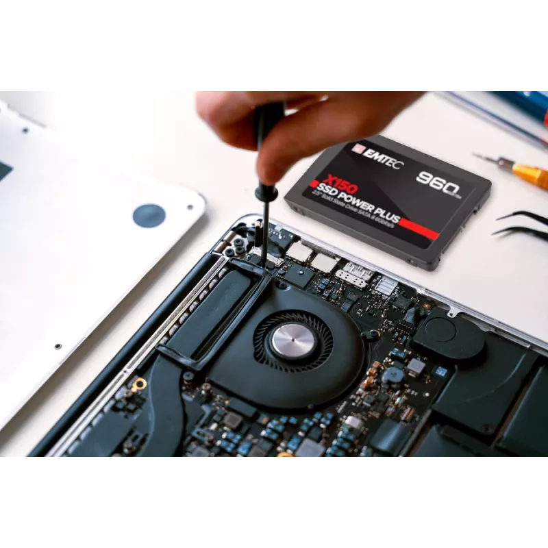 Emtec X150 Power Plus - SSD - 2 TB - interný - 6,4 cm (2,5 inch) - SATA 6Gb/s (ECSSD2TX150)