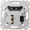 Stmievač vstavaný Merten MEG5171-0000, metallic, 220–230 V AC, 50–60 Hz, odporová záťaž do 420 W