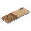 Puzdro na smartphone man and wood pre iPhone XS Max — terra white