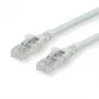 Sieťový kábel ROLINE CAT.6a S/FTP konektor S-STP 0,5m sivý