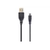 Gembird 1,8 m USB 2.0 A/Mini-USB M USB kábel USB A Mini-USB B čierny