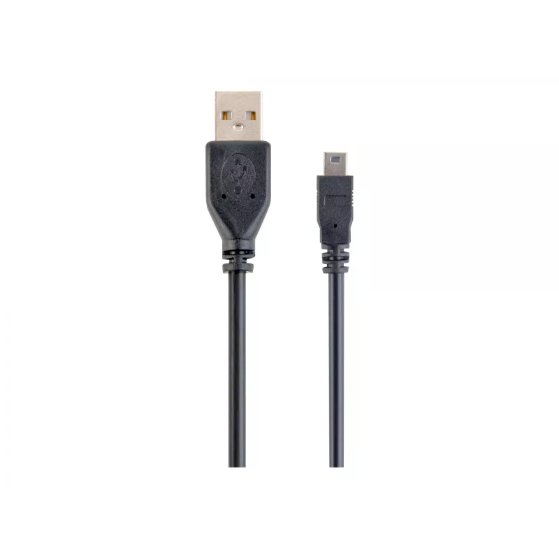 Gembird 1,8 m USB 2.0 A/Mini-USB M USB kábel USB A Mini-USB B čierny