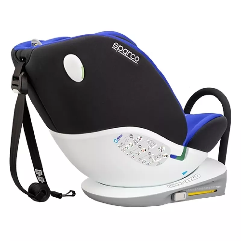 Detská autosedačka Sparco SK3000 Gray SK3000I_GR pre deti 40–150 cm