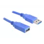 USB kábel DeLOCK USB 3.0-A samec/samica 1m