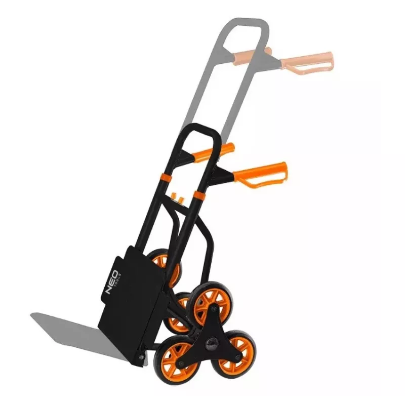 Schodové vozíky NEO tools 84-402, skladacie ručné vozíky, nosnosť 150 kg