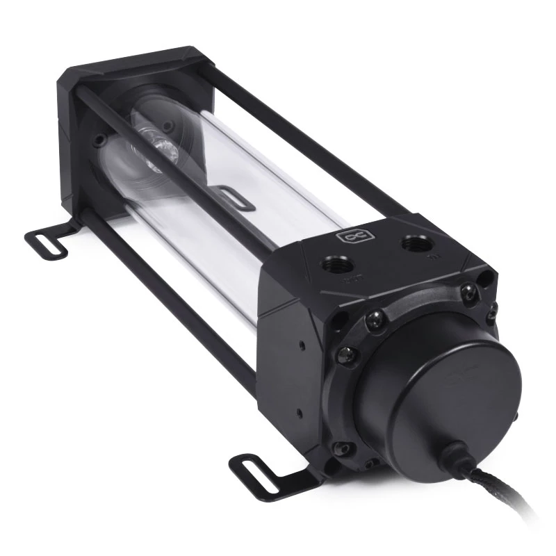 Alphacool Eisbecher Aurora D5 250 mm nádržka s čerpadlom VPP Apex D5, acetál/sklo (13326)