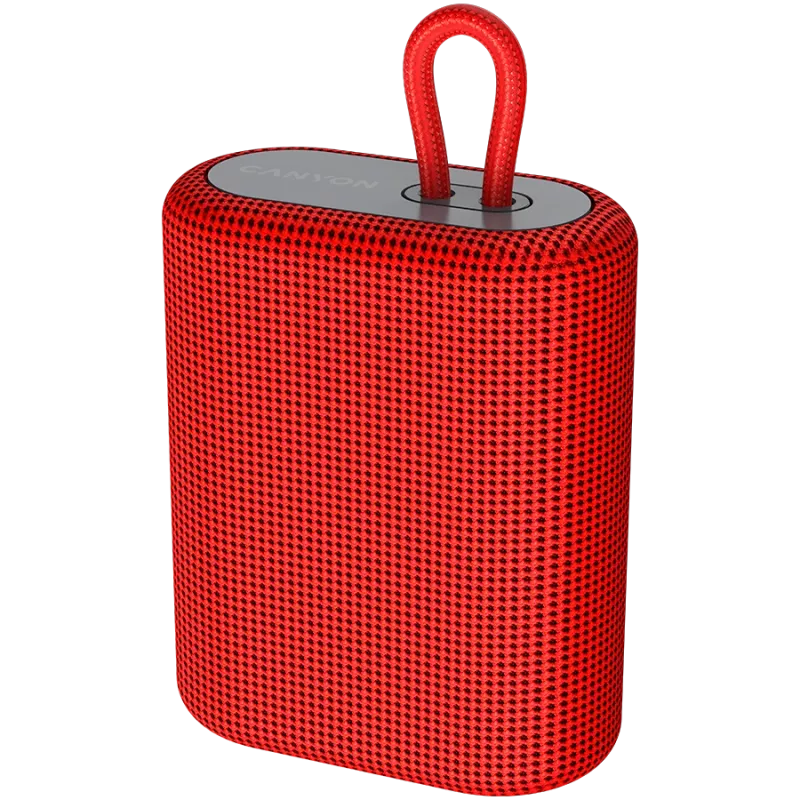 Canyon Bluetooth reproduktor BSP-4 TF čítačka/USB-C/5W červený maloobchod