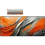Mechanická herná klávesnica Sharkoon SKILLER SGK50 S3 Design Bundle D6 — oranžová/sivá