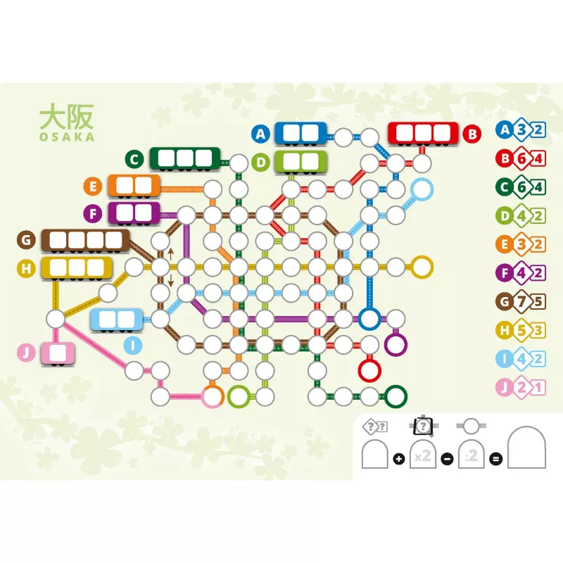 Voll verplant - doplnkový blok Japonsko, stolová hra