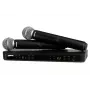 Shure BLX288E/SM58-H8E – bezdrôtový systém s prijímačom a dvoma mikrofónmi SM58