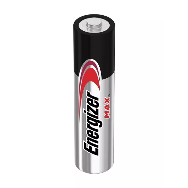Jednorazová batéria Energizer MAX AAA alkalická 1,5 V – balenie 8 ks, valcová, 10 rokov trvanlivosti