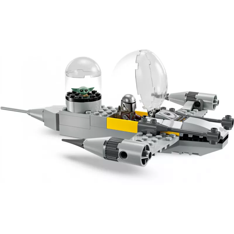 LEGO Star Wars sada 75410 N-1 Starfighter model s 92 dielmi, minifigúrky Mando a Grogu