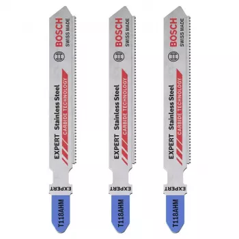 Bosch 2 608 900 561 čepeľ do priamočiarej/šablónovej/recipročnej píly čepeľ do priamočiarej píly Carbide 3 ks