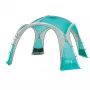 Event Dome Shelter L, 3,65 x 3,65m, pavilón svetlomodrá/sivá
