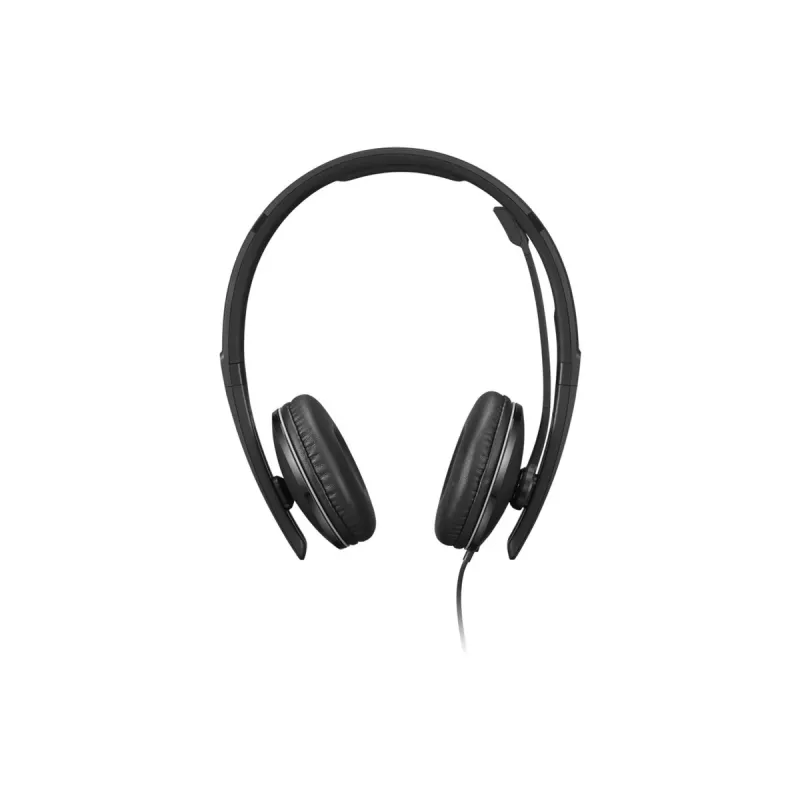Lenovo 4XD1P83425 slúchadlá/headset káblové Head-band hovory/hudba USB Type-A čierna